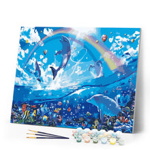 Cargar imagen en el visor de la galería, Delfines y peces