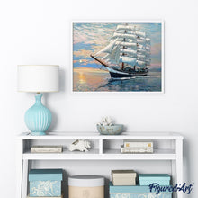 Cargar imagen en el visor de la galería, Pintar Por Números - Navegación Suave - Figuredart - Barcos