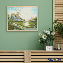 Cargar imagen en el visor de la galería, Pintar Por Números - Molino De La Felicidad - Figuredart - Paisajes