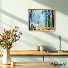 Cargar imagen en el visor de la galería, Pintar Por Números - Jardín Nublado - Figuredart - Paisajes