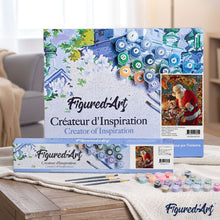 Cargar imagen en el visor de la galería, Pintar Por Números - La Sonrisa De Santa Claus - Figuredart - Navidad