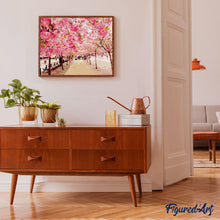 Cargar imagen en el visor de la galería, Pintar Por Números - Árbol Cereza Romántica - Figuredart - Paisajes Árboles