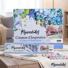 Cargar imagen en el visor de la galería, Pintar Por Números - Kyoto Cereza Del Resorte - Figuredart - Ciudades Paisajes Romanticismo