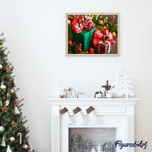Cargar imagen en el visor de la galería, Pintar Por Números - Regalo De Navidad - Figuredart - Navidad