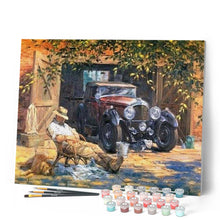 Cargar imagen en el visor de la galería, Pintar Por Números - Hombre Descansando - Figuredart - Paisajes