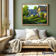 Cargar imagen en el visor de la galería, Pintar Por Números - Casa De Madera - Figuredart - Paisajes