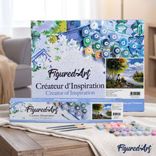 Cargar imagen en el visor de la galería, Pintar Por Números - Los Niños Pesca - Figuredart - Paisajes