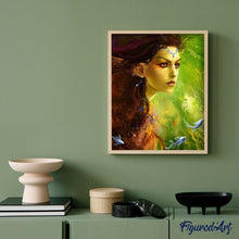 Cargar imagen en el visor de la galería, Pintar Por Números - Belleza Del Lago - Figuredart - Retrato