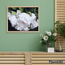 Cargar imagen en el visor de la galería, Pintar Por Números - Flores Blancas 2 - Figuredart - Flores