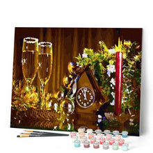 Cargar imagen en el visor de la galería, Pintar Por Números - Fin De Año - Figuredart - Navidad Romanticismo