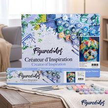 Cargar imagen en el visor de la galería, Pintar Por Números - Perro De Color 4 - Figuredart - Animales Perros Pop Art