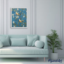 Cargar imagen en el visor de la galería, Pintar Por Números - Párajos - Figuredart - Animales Flores Pájaros