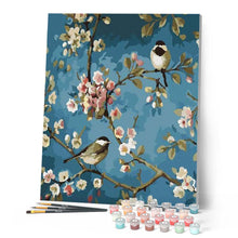 Cargar imagen en el visor de la galería, Pintar Por Números - Párajos 1 - Figuredart - Animales Flores Pájaros