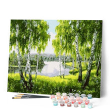 Cargar imagen en el visor de la galería, Pintar Por Números - Álamo Salvaje - Figuredart - Paisajes