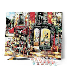 Cargar imagen en el visor de la galería, Pintar Por Números - Diversión Floristería - Figuredart - Ciudades Vintage