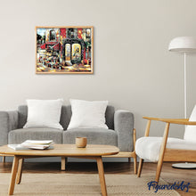 Cargar imagen en el visor de la galería, Pintar Por Números - Diversión Floristería - Figuredart - Ciudades Vintage