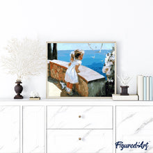 Cargar imagen en el visor de la galería, Pintar Por Números - Paisaje Niñas - Figuredart - Paisajes