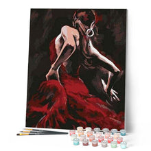 Cargar imagen en el visor de la galería, Pintar Por Números - Pasión Flamenco - Figuredart - Baile