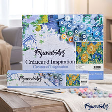 Cargar imagen en el visor de la galería, Pintar Por Números - Van Gogh Jardín De Girasoles - Figuredart - Flores Reproducción De Obras De Arte Van Gogh