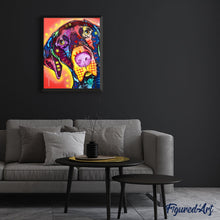 Cargar imagen en el visor de la galería, Pintar Por Números - Perro Color 1 - Figuredart - Animales Perros Pop Art