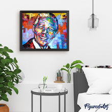 Cargar imagen en el visor de la galería, Pintar Por Números - Nelson Mandela - Figuredart - Pop Art Retrato