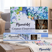 Cargar imagen en el visor de la galería, Pintar Por Números - Eagle Eye - Figuredart - Animales