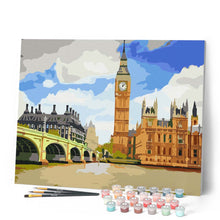 Cargar imagen en el visor de la galería, Pintar Por Números - Big Ben - Figuredart - Ciudades