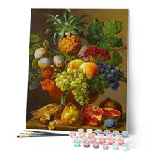 Cargar imagen en el visor de la galería, Pintar Por Números - Florero De La Fruta - Figuredart - Flores
