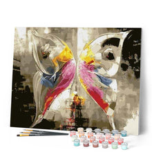 Cargar imagen en el visor de la galería, Pintar Por Números - El Efecto Mariposa - Figuredart - Animales Baile Mariposas