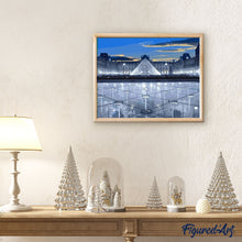 Cargar imagen en el visor de la galería, Pintar Por Números - Gris Continental Louvre - Figuredart - Ciudades