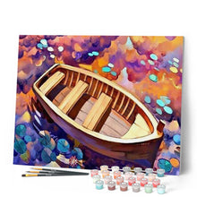 Cargar imagen en el visor de la galería, Pintar Por Números - Barco De Dibujos Animados - Figuredart - Barcos Infantil