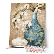 Cargar imagen en el visor de la galería, Pintar Por Números - Botella - Figuredart - Flores