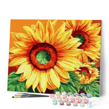 Cargar imagen en el visor de la galería, Pintar Por Números - Girasol Grande - Figuredart - Flores
