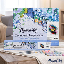 Cargar imagen en el visor de la galería, Pintar Por Números - Belleza Abstracta - Figuredart - Retrato Romanticismo