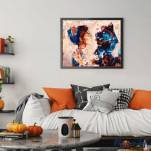 Cargar imagen en el visor de la galería, Pintar Por Números - Muchacha Brillante Con Los Animales - Figuredart - Animales