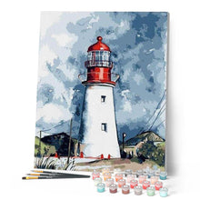 Cargar imagen en el visor de la galería, Pintar Por Números - Torre De Vigilancia - Figuredart - Paisajes
