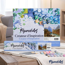 Cargar imagen en el visor de la galería, Pintar Por Números - Pueblo Mágico - Figuredart - Paisajes