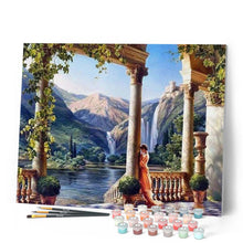Cargar imagen en el visor de la galería, Pintar Por Números - La Antigua Diosa Griega - Figuredart - Paisajes