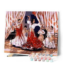 Cargar imagen en el visor de la galería, Pintar Por Números - Baile Español - Figuredart - Baile