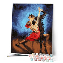 Cargar imagen en el visor de la galería, Pintar Por Números - Baile Elegante - Figuredart - Baile Romanticismo