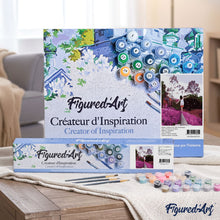 Cargar imagen en el visor de la galería, Pintar Por Números - Color Lavanda - Figuredart - Paisajes