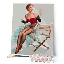 Cargar imagen en el visor de la galería, Srta. Sylvania Pin-Up