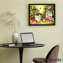 Cargar imagen en el visor de la galería, Flores, frutas y pájaros
