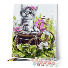 Cargar imagen en el visor de la galería, Lindo gatito gris