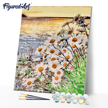 Cargar imagen en el visor de la galería, Margaritas junto al lago