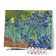 Cargar imagen en el visor de la galería, Pintar Por Números - Van Gogh Iris 1 - Figuredart - Flores Reproducción De Obras De Arte Van Gogh