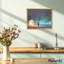 Cargar imagen en el visor de la galería, Pintar Por Números - Persiguiendo La Luna - Figuredart - Paisajes