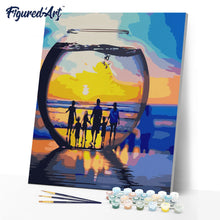 Cargar imagen en el visor de la galería, Familia feliz junto al agua