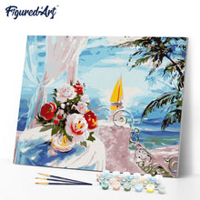 Cargar imagen en el visor de la galería, Mesa con vista al mar