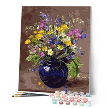 Cargar imagen en el visor de la galería, Pintar Por Números - Jarrón Lleno - Figuredart - Flores